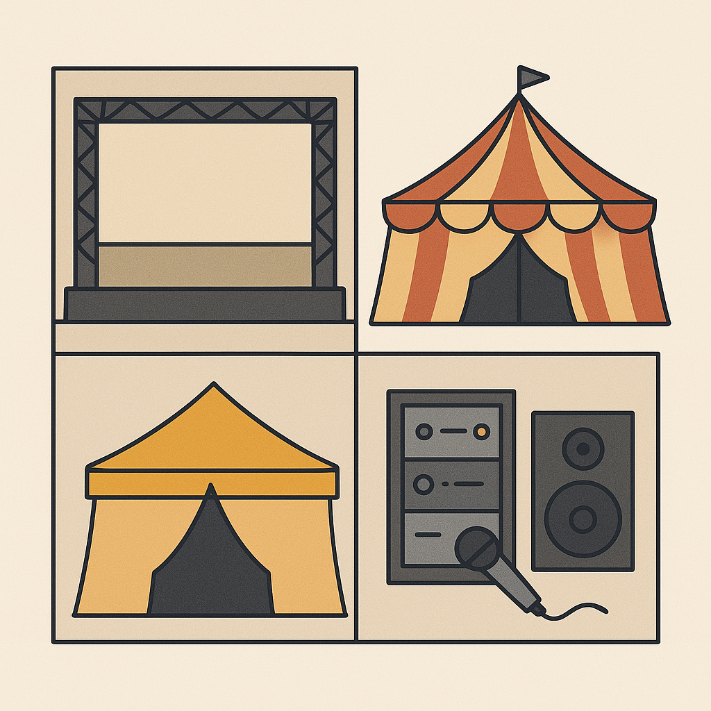 Structures temporaires